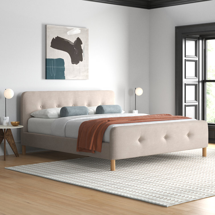 Upholstered Platform Bed